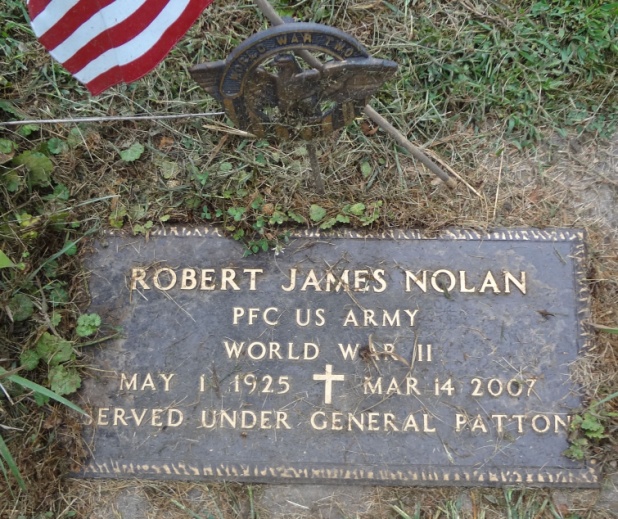 Robert James Nolan, DJC cousin grave baraboo WI